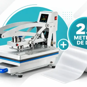 Plancha Magnética 50x40 ZFX-5431 + 25 metros de DTF